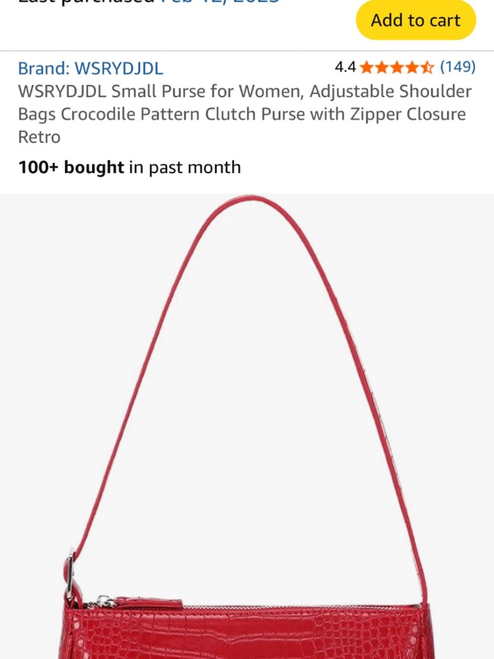 Red Purse - Picture 5 of 5